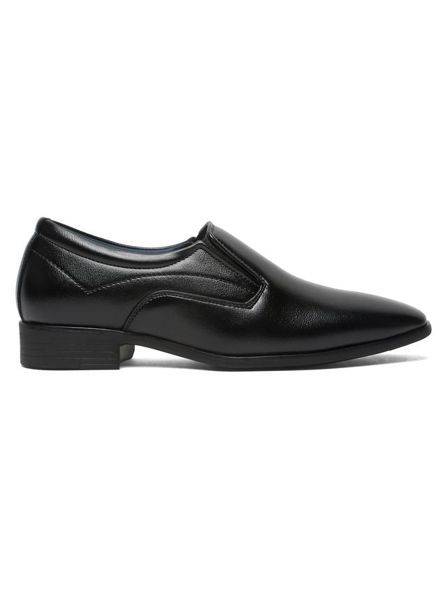 Kosher Black Color Slip-on Men's Formal Shoes