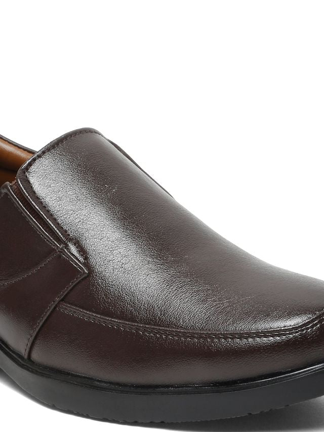 Kosher Brown Color Slip-on Men's Formal Shoes
