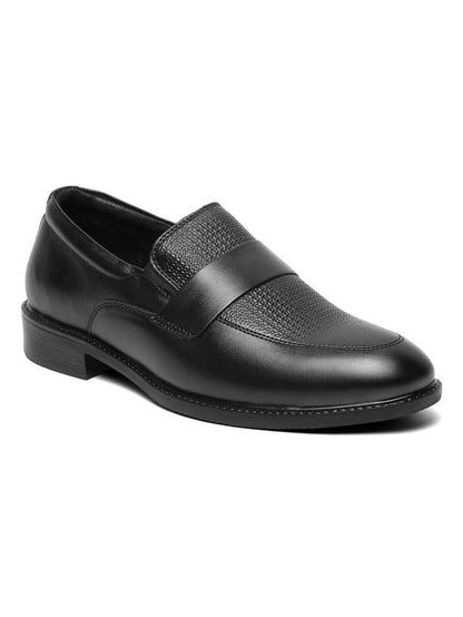 Kosher Black Color Slip-on Men's Formal Shoes