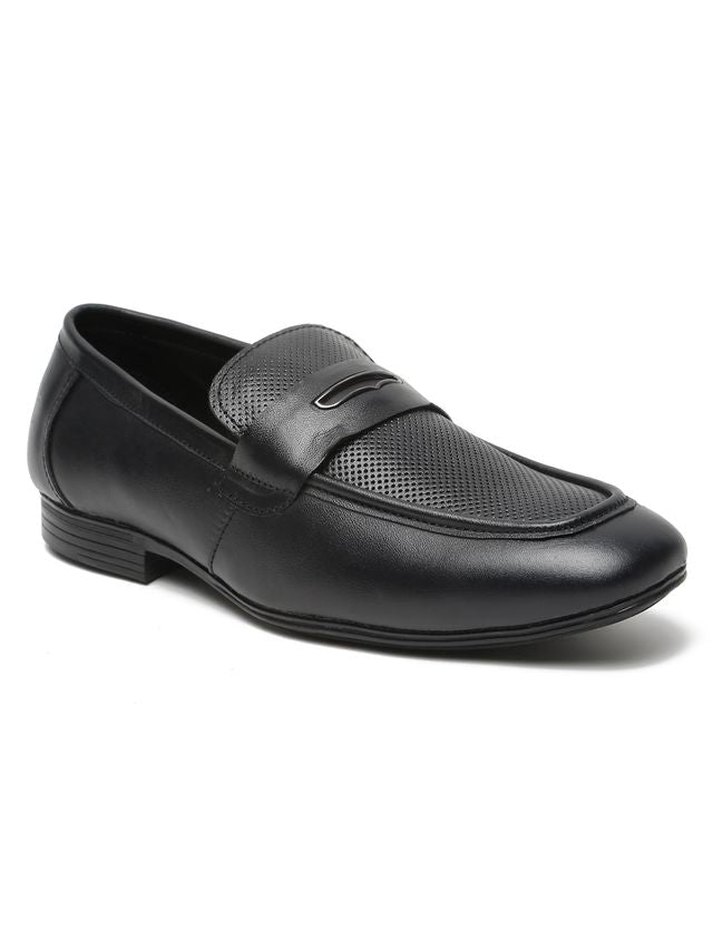 Kosher Black Color Slip-on Men's Formal Shoes