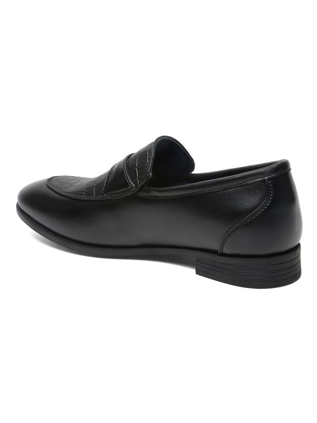 Kosher Black Color Slip-on Men's Formal Shoes