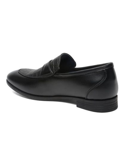 Kosher Black Color Slip-on Men's Formal Shoes