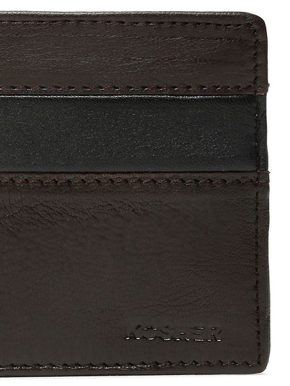 KOSHER Brown Color Premium Soft Leather With Zipp Coin Pocket Wallet for Men's