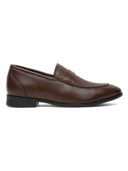 Kosher Brown Color Slip-on Men's Formal Shoes