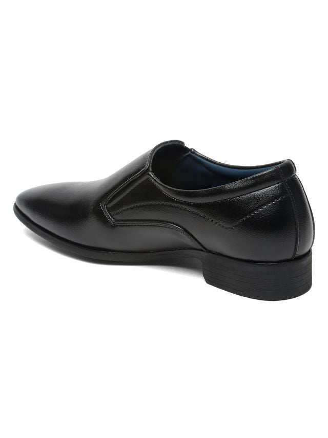 Kosher Black Color Slip-on Men's Formal Shoes