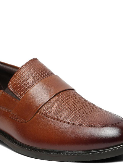 Kosher Tan Color Slip-on Men's Formal Shoes