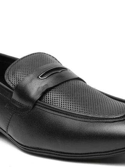 Kosher Black Color Slip-on Men's Formal Shoes