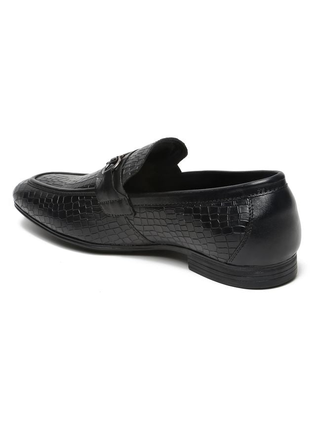 Kosher Black Color Slip-on Men's Formal Shoes