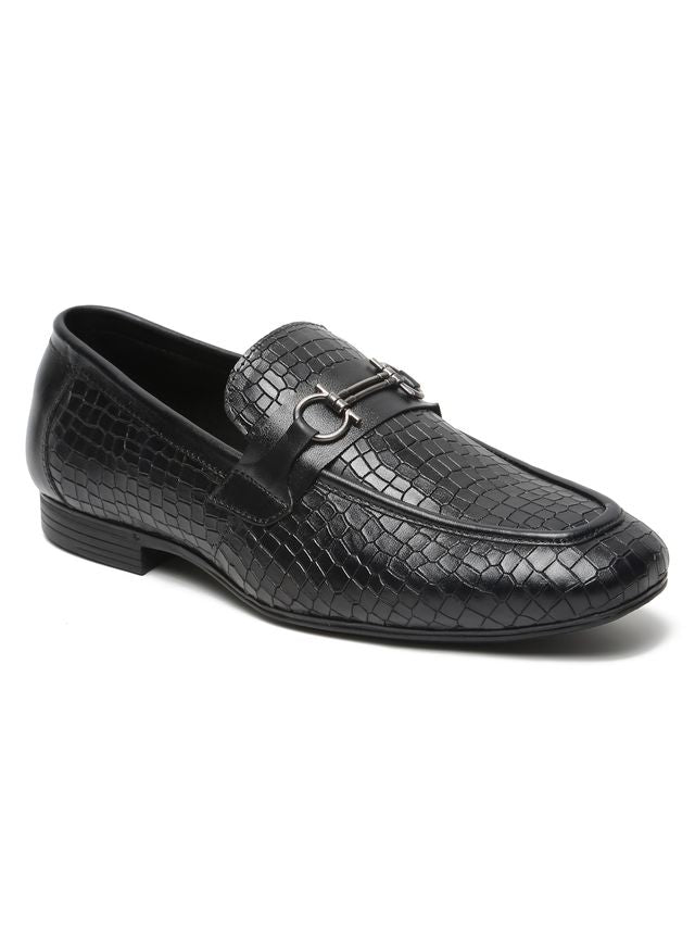 Kosher Black Color Slip-on Men's Formal Shoes