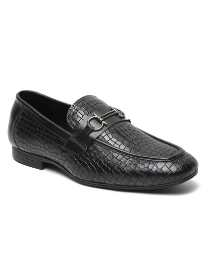 Kosher Black Color Slip-on Men's Formal Shoes