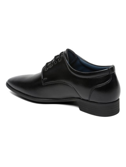 Kosher Black Color Lace-up Men,s Formal Shoes