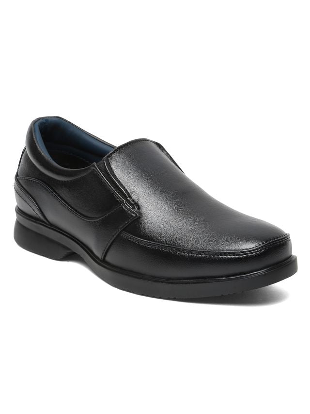 Kosher Black Color Slip-on Men's Formal Shoes
