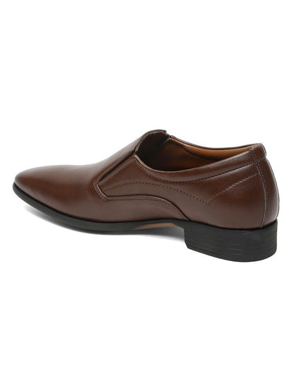 Kosher Brown Color Slip-on Men's Formal Shoes