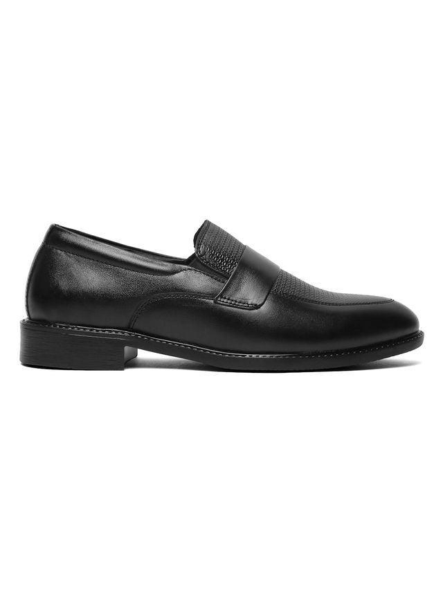 Kosher Black Color Slip-on Men's Formal Shoes